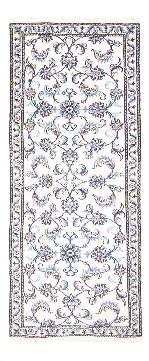 Runner Perser Rug - Nain - 202 x 78 cm - silver