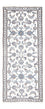 Runner Perser Rug - Nain - 202 x 78 cm - silver