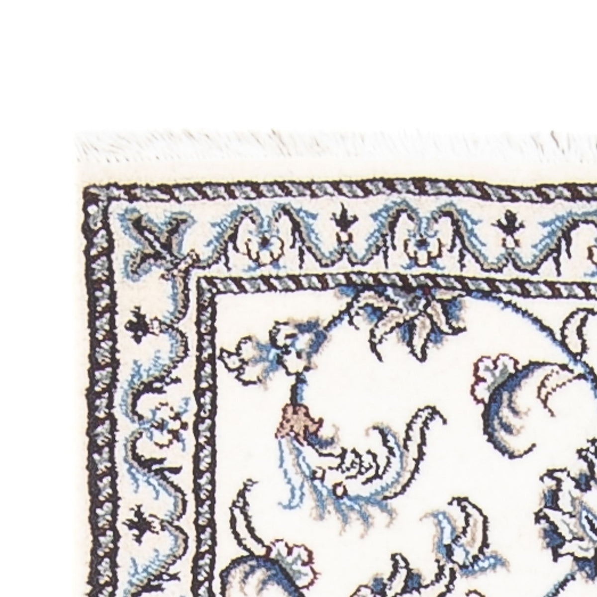 Runner Perser Rug - Nain - 202 x 78 cm - silver