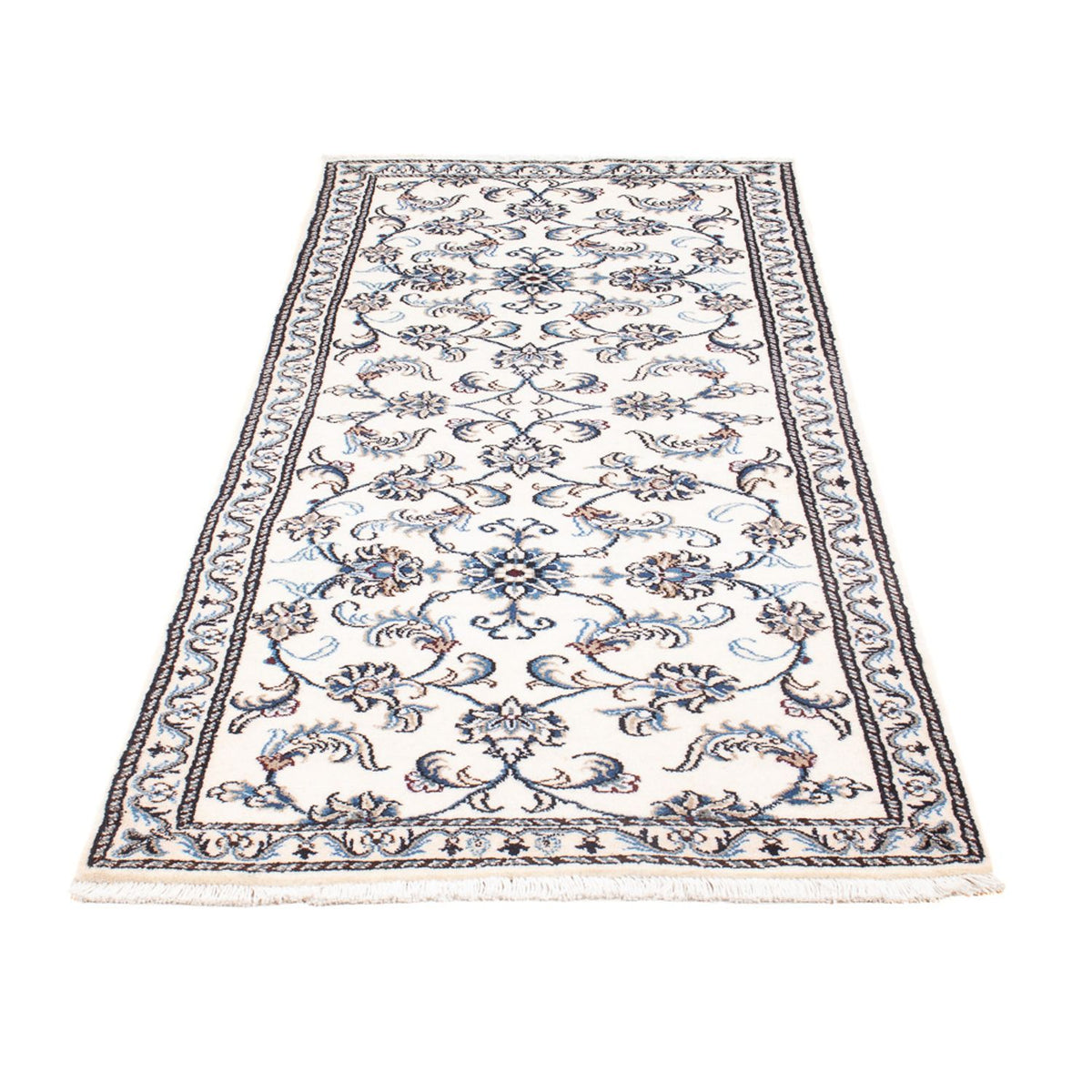 Runner Perser Rug - Nain - 202 x 78 cm - silver