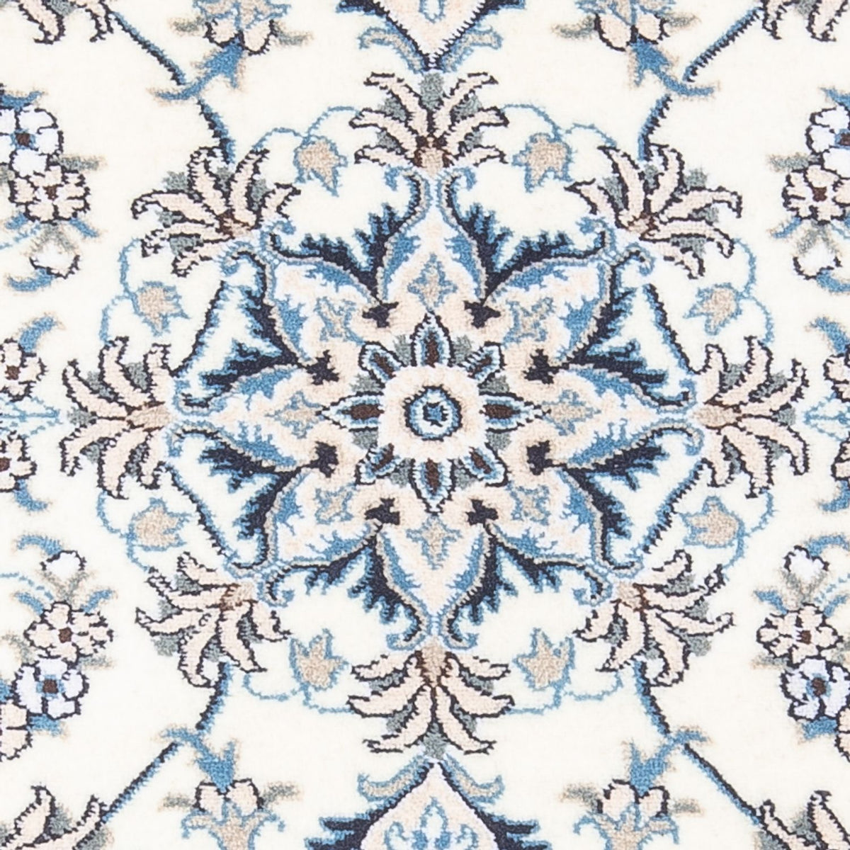 Perser Rug - Nain - 140 x 90 cm - silver