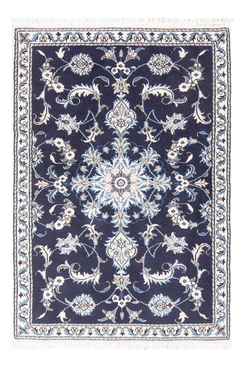 Perser Rug - Nain - 140 x 90 cm - dark blue