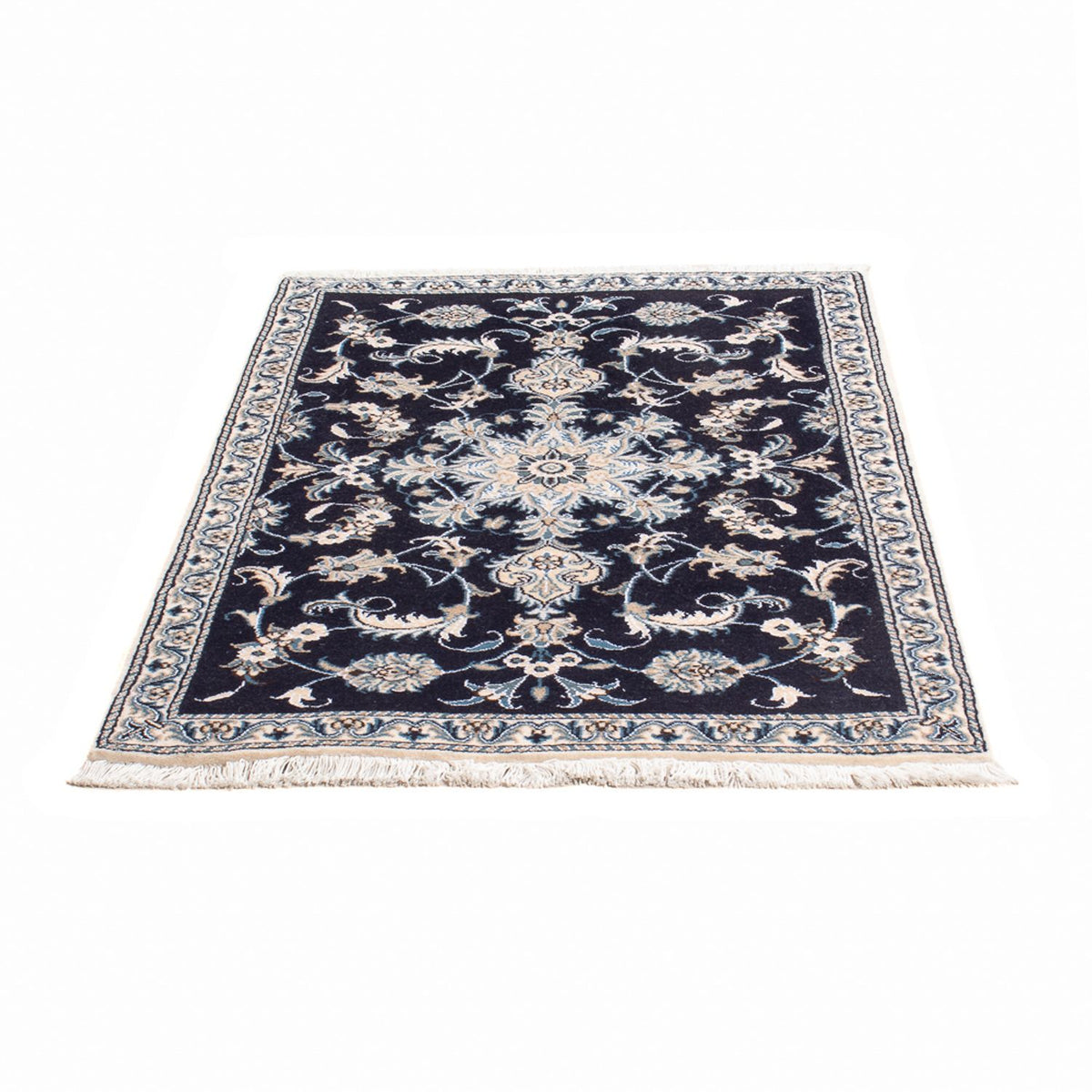 Perser Rug - Nain - 140 x 90 cm - dark blue
