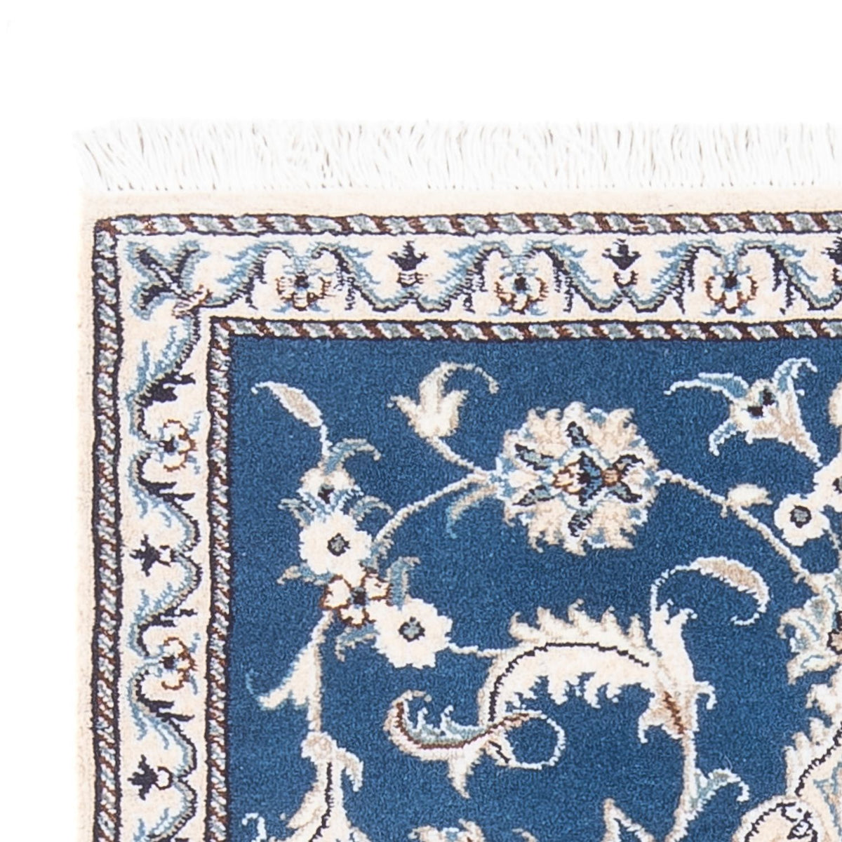 Perser Rug - Nain - 140 x 90 cm - blue