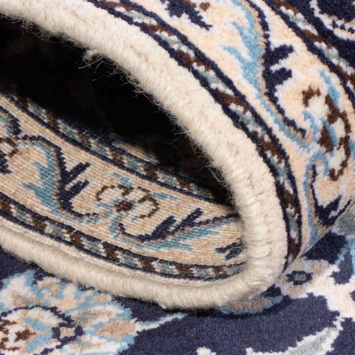 Perser Rug - Nain - 140 x 90 cm - dark blue