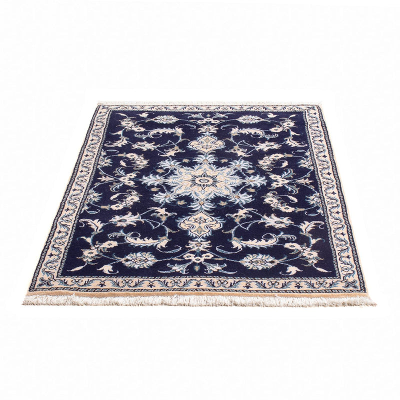 Perser Rug - Nain - 140 x 90 cm - dark blue