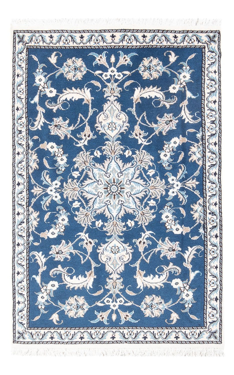 Perser Rug - Nain - 140 x 90 cm - blue