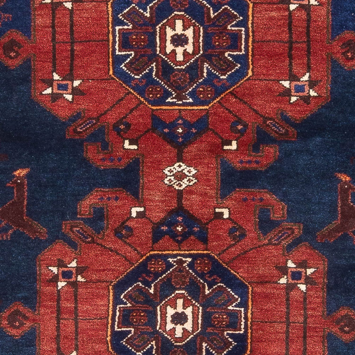 Perser Rug - Nomadic - 197 x 136 cm - blue