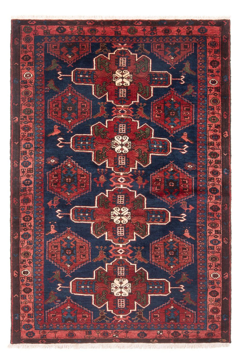 Perser Rug - Nomadic - 197 x 128 cm - dark blue