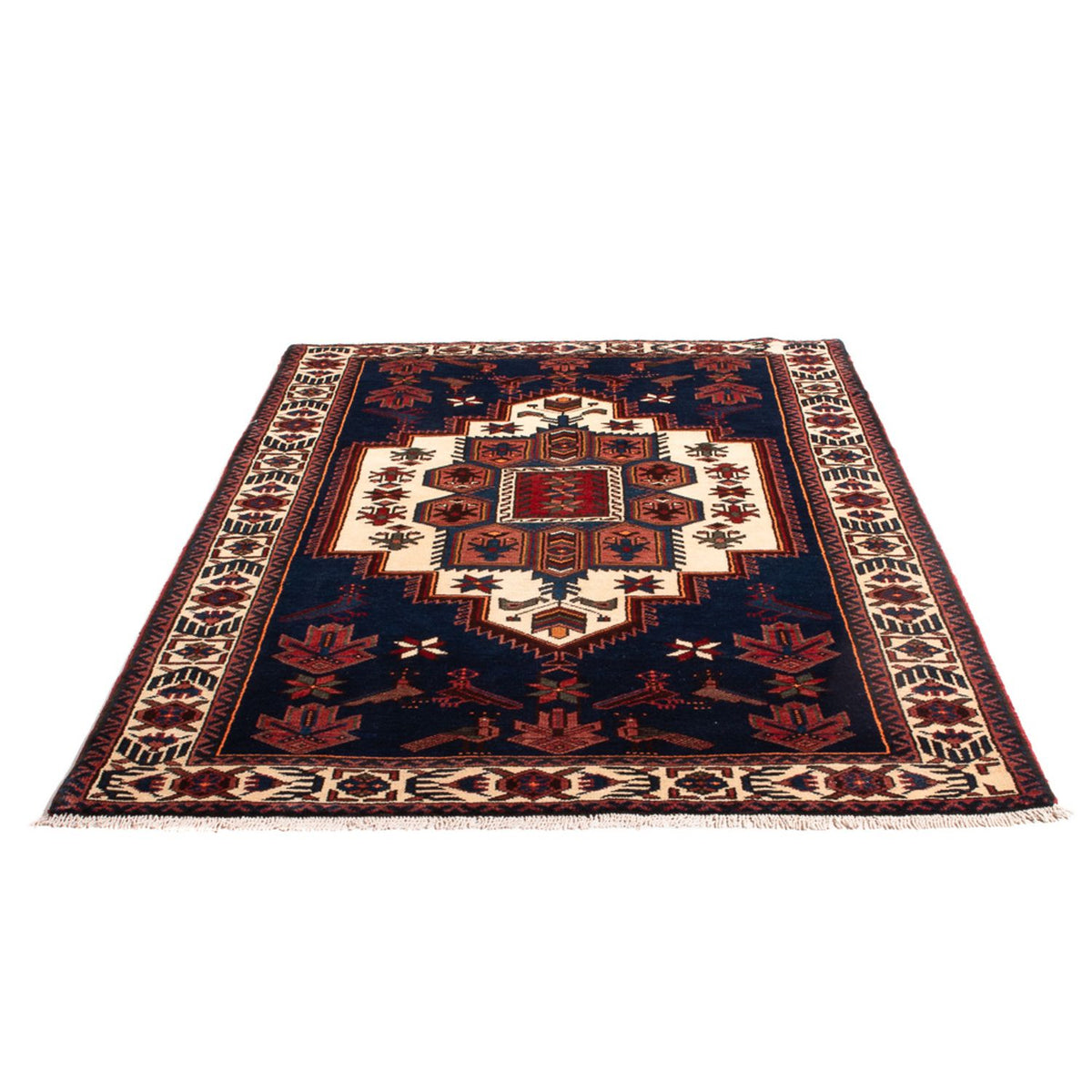 Perser Rug - Nomadic - 205 x 128 cm - dark blue