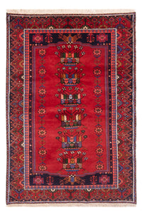 Perser Rug - Nomadic - 197 x 125 cm - red