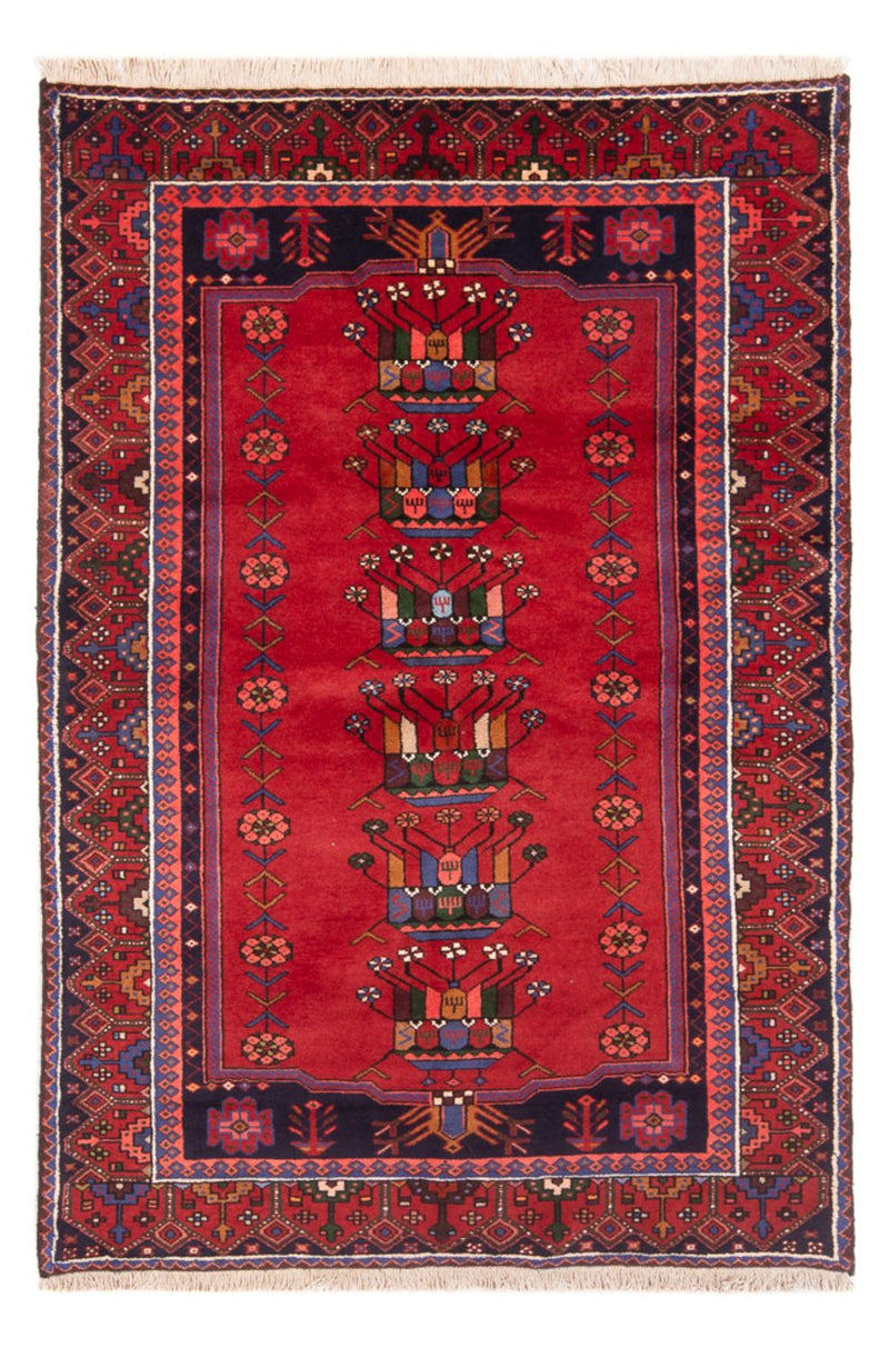 Perser Rug - Nomadic - 197 x 125 cm - red