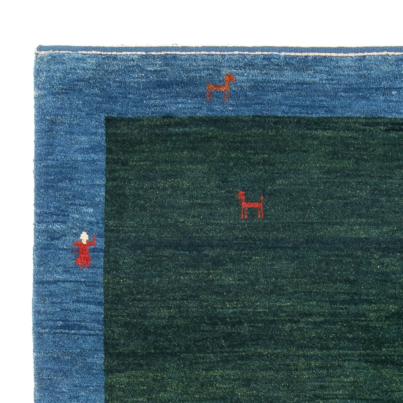 Gabbeh Persisch Teppich 192x124cm - Perserteppich Wollteppich