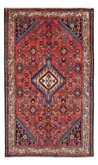 Hamadan Rug 130x205cm - Persian Rugs - red
