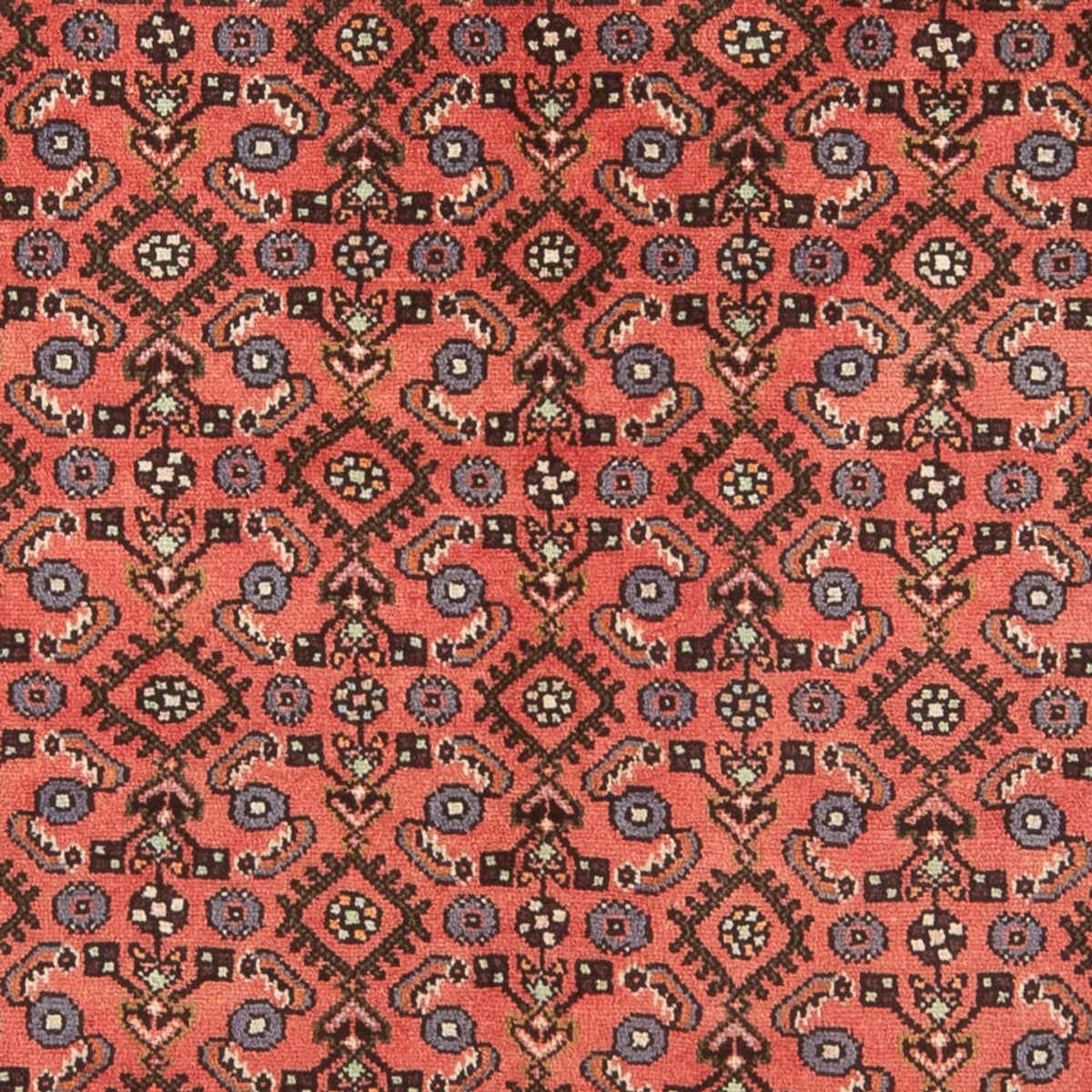 Perser Rug - Nomadic - 196 x 144 cm - red