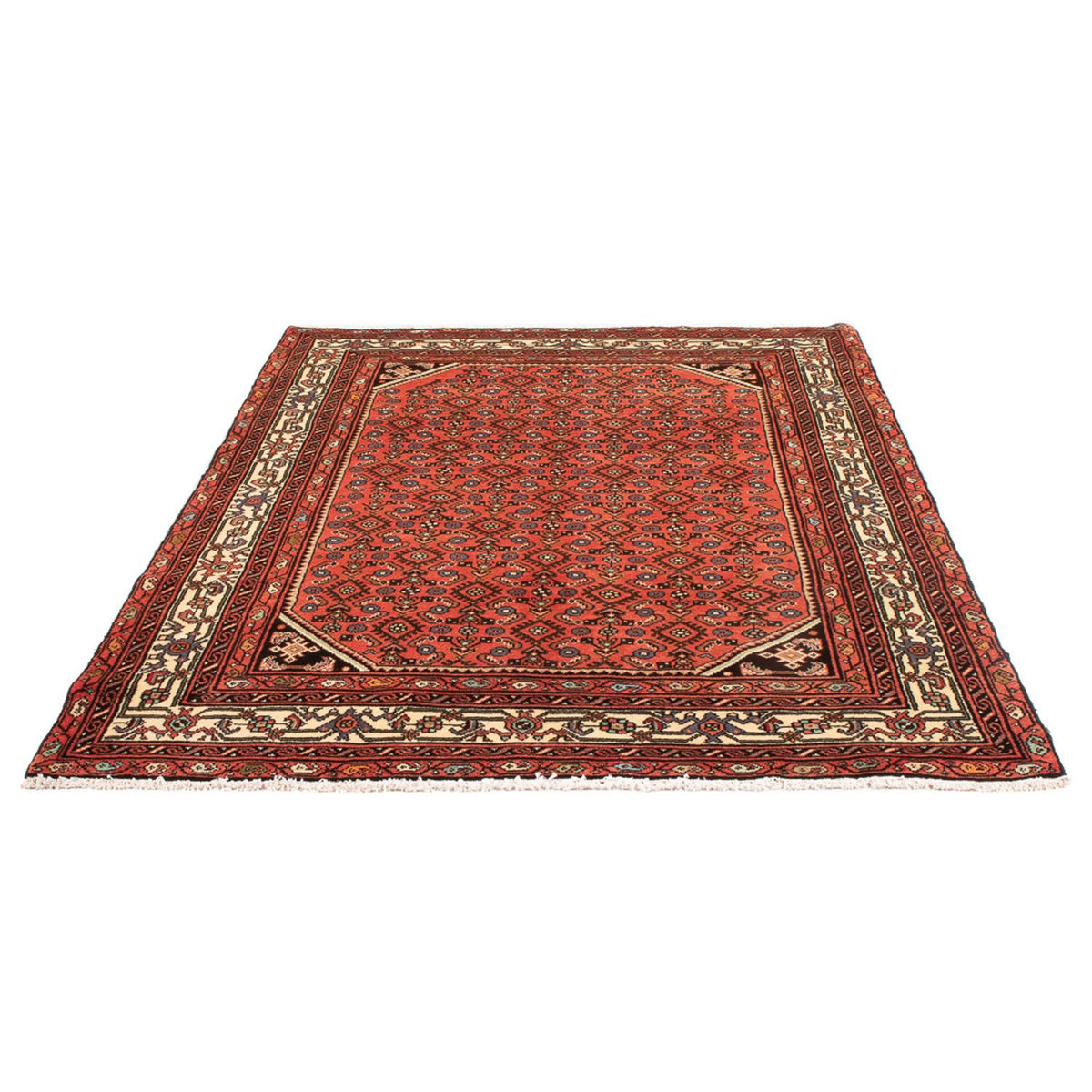 Perser Rug - Nomadic - 196 x 144 cm - red