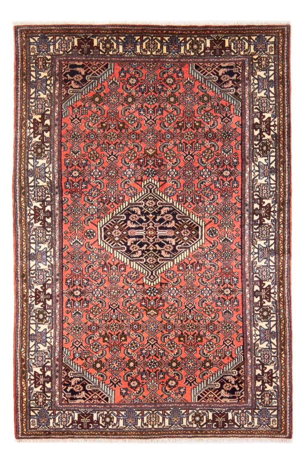 Perser Rug - Nomadic - 200 x 125 cm - red