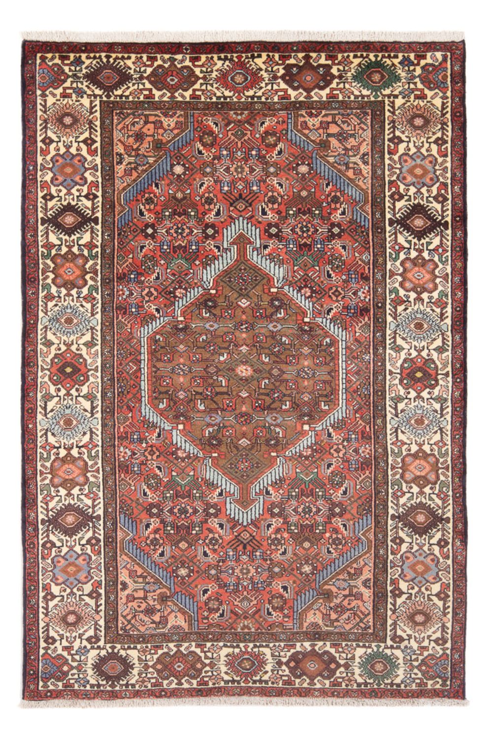 Perser Rug - Nomadic - 200 x 128 cm - red