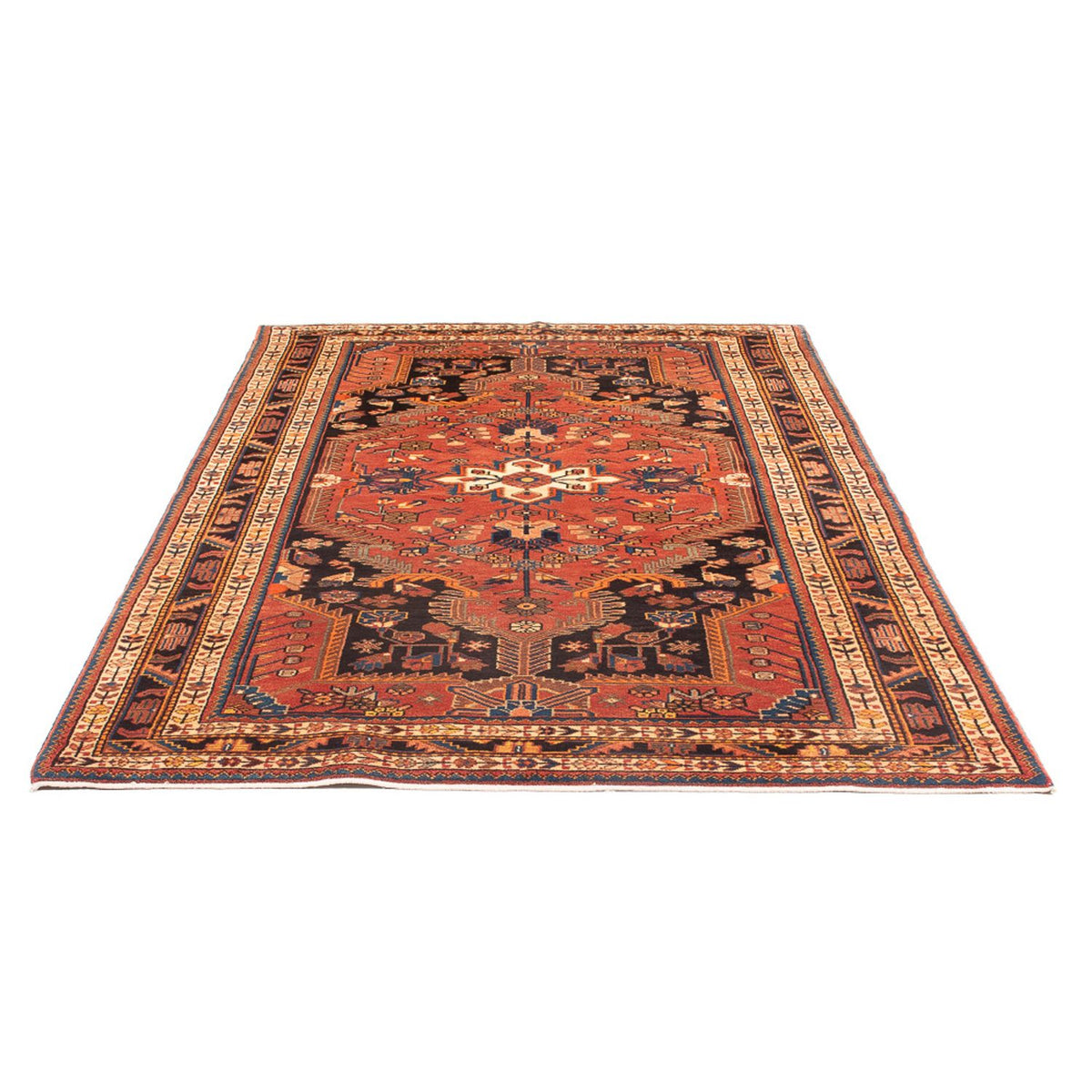 Perser Rug - Nomadic - 235 x 140 cm - light red