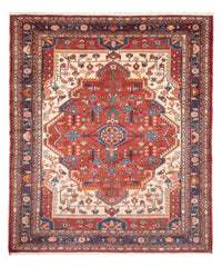 Perser Rug - Nomadic - 225 x 173 cm - rust