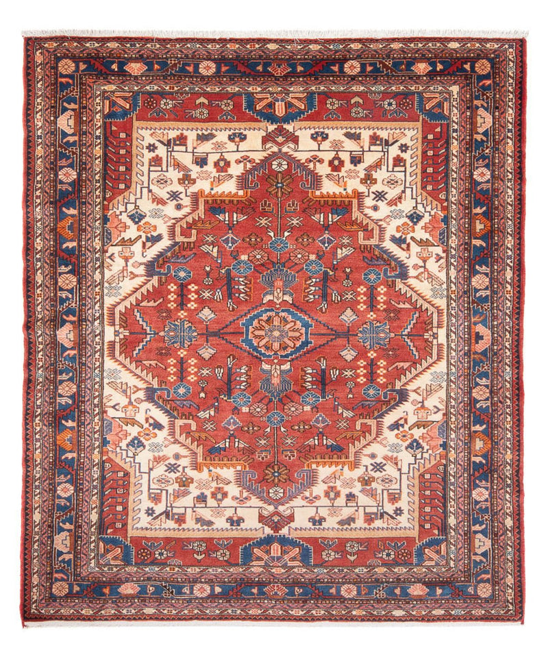 Perser Rug - Nomadic - 225 x 173 cm - rust