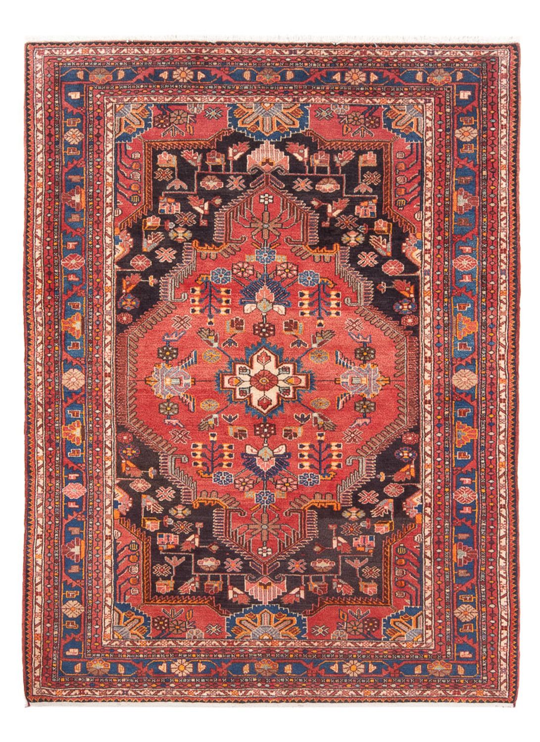 Perser Rug - Nomadic - 221 x 154 cm - light red