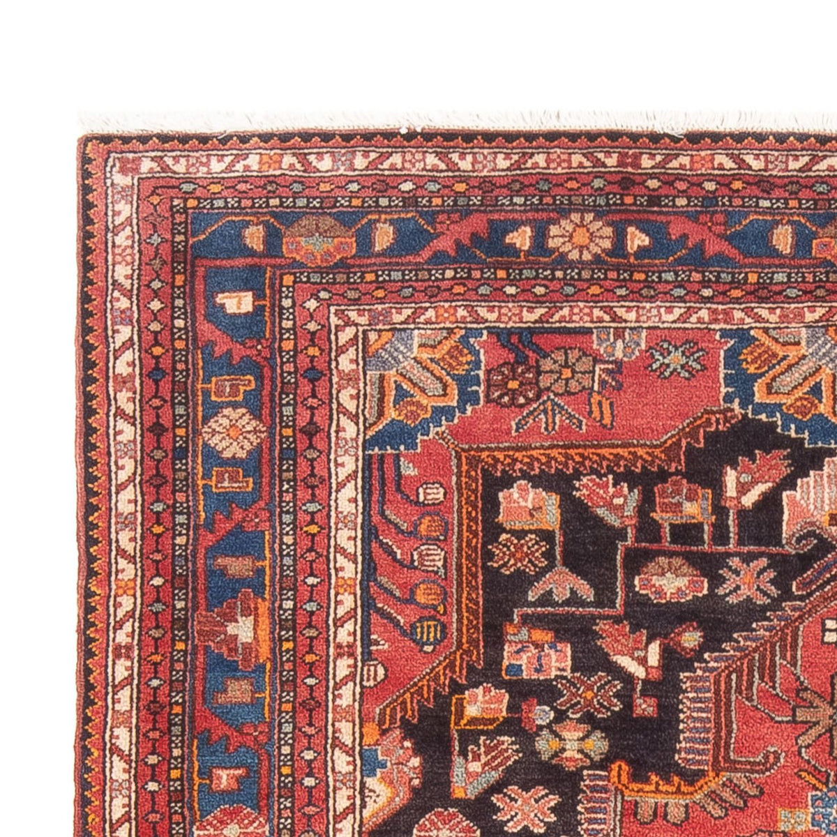 Perser Rug - Nomadic - 221 x 154 cm - light red