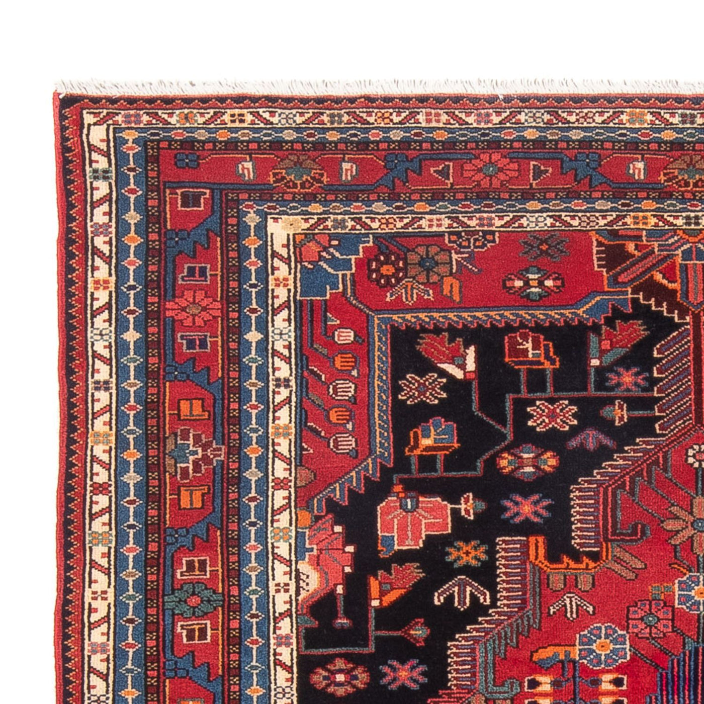 Hamadan Rug 222x154cm - Persian Rugs