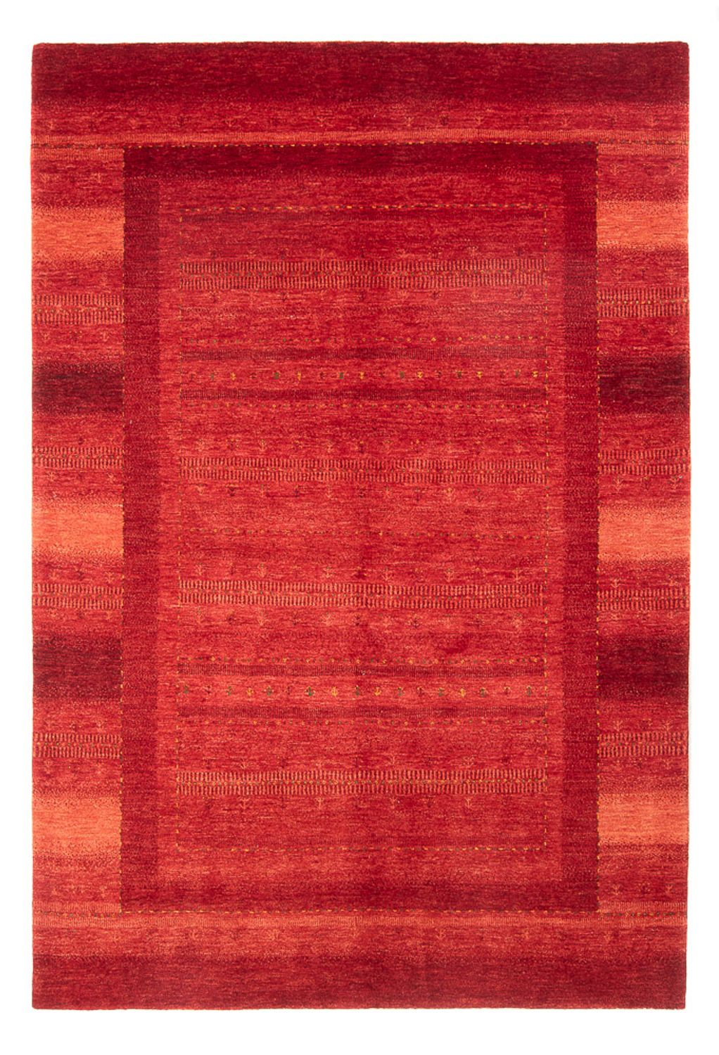 Gabbeh Rug - Loribaft Perser - 247 x 172 cm - red