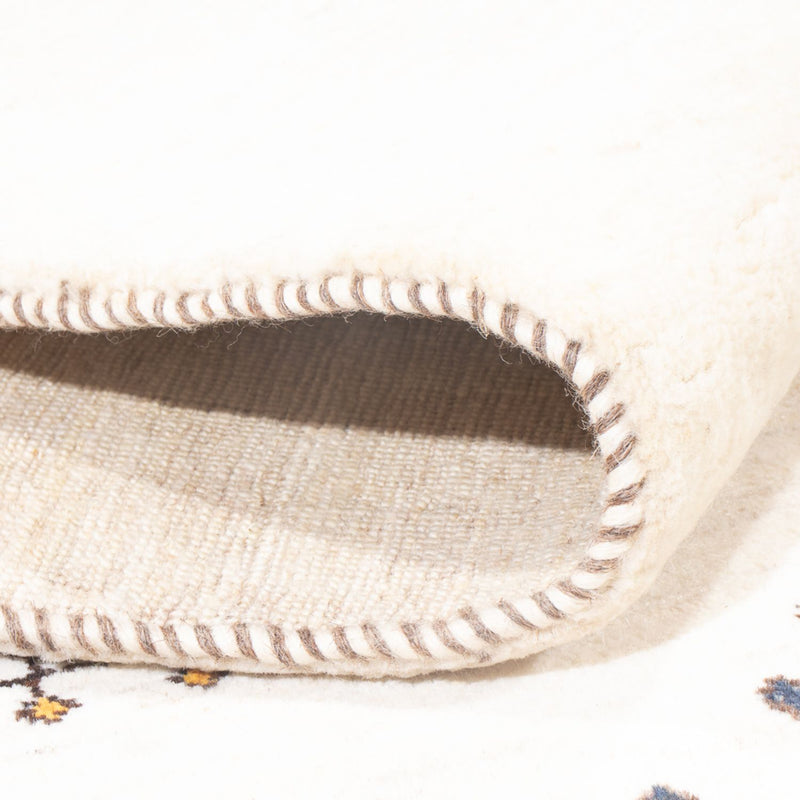 Gabbeh Rug - Loribaft Perser - 233 x 166 cm - white