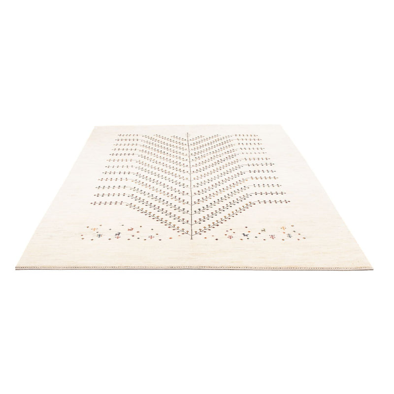 Gabbeh Rug - Loribaft Perser - 233 x 166 cm - white