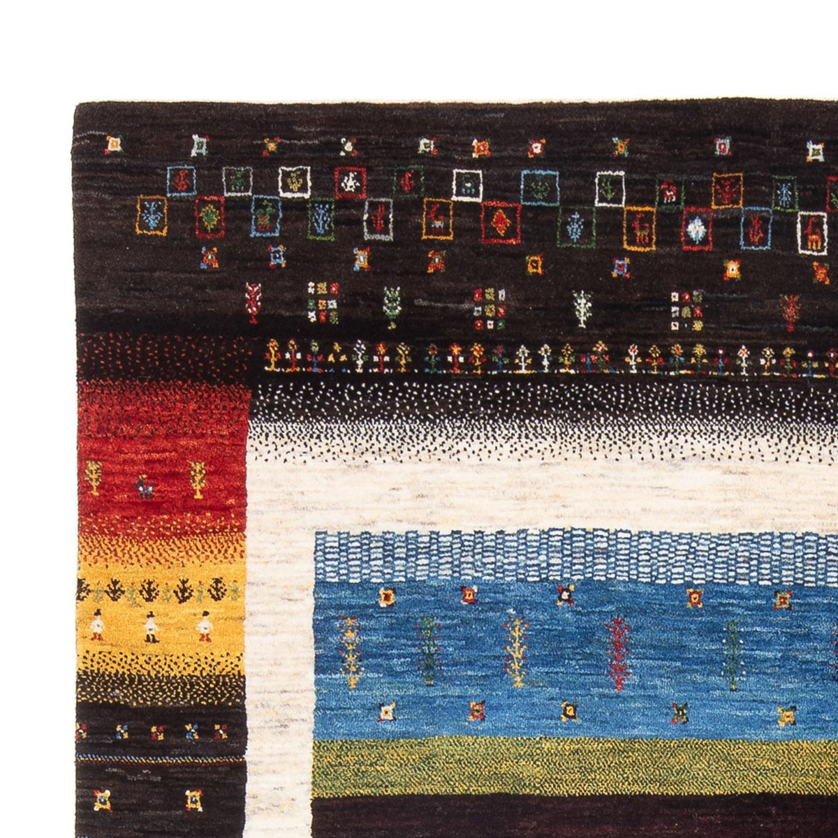 Gabbeh Rug - Loribaft Perser - 260 x 178 cm - multicolored