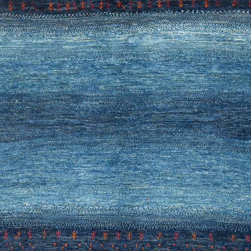 Gabbeh Rug - Loribaft Perser - 216 x 183 cm - dark blue