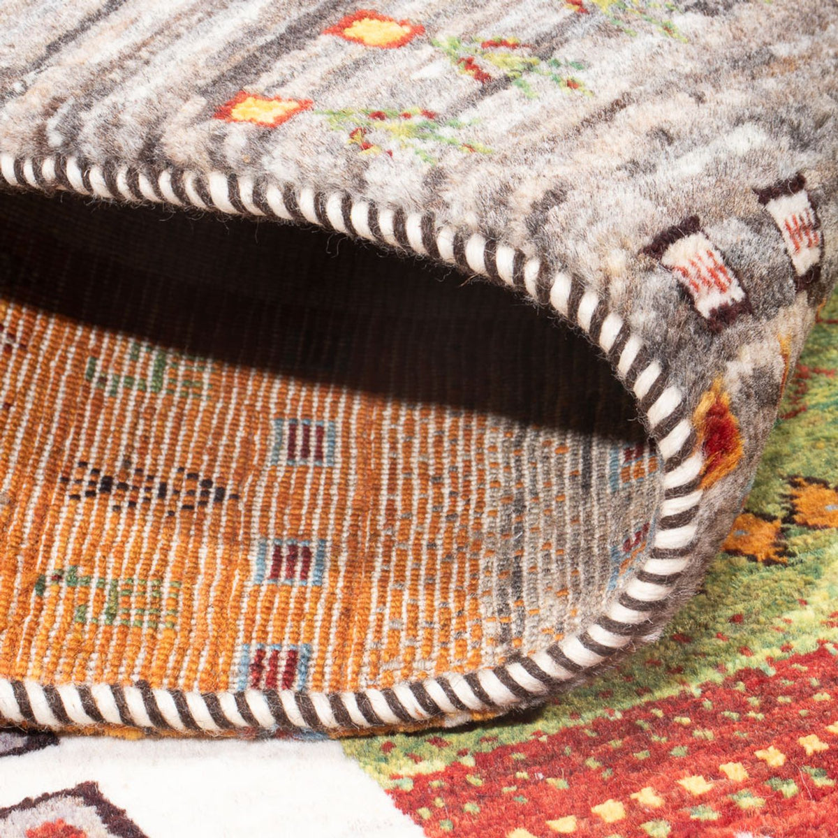 Gabbeh Rug - Loribaft Perser - 249 x 173 cm - multicolored