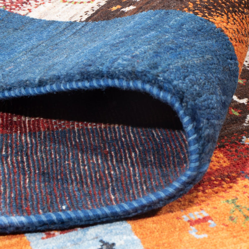 Gabbeh Rug - Loribaft Perser - 254 x 178 cm - multicolored