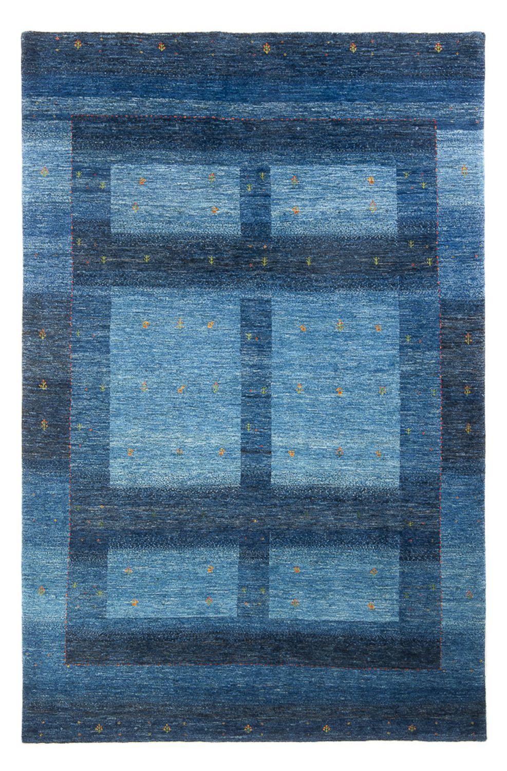 Gabbeh Rug - Loribaft Perser - 250 x 170 cm - dark blue