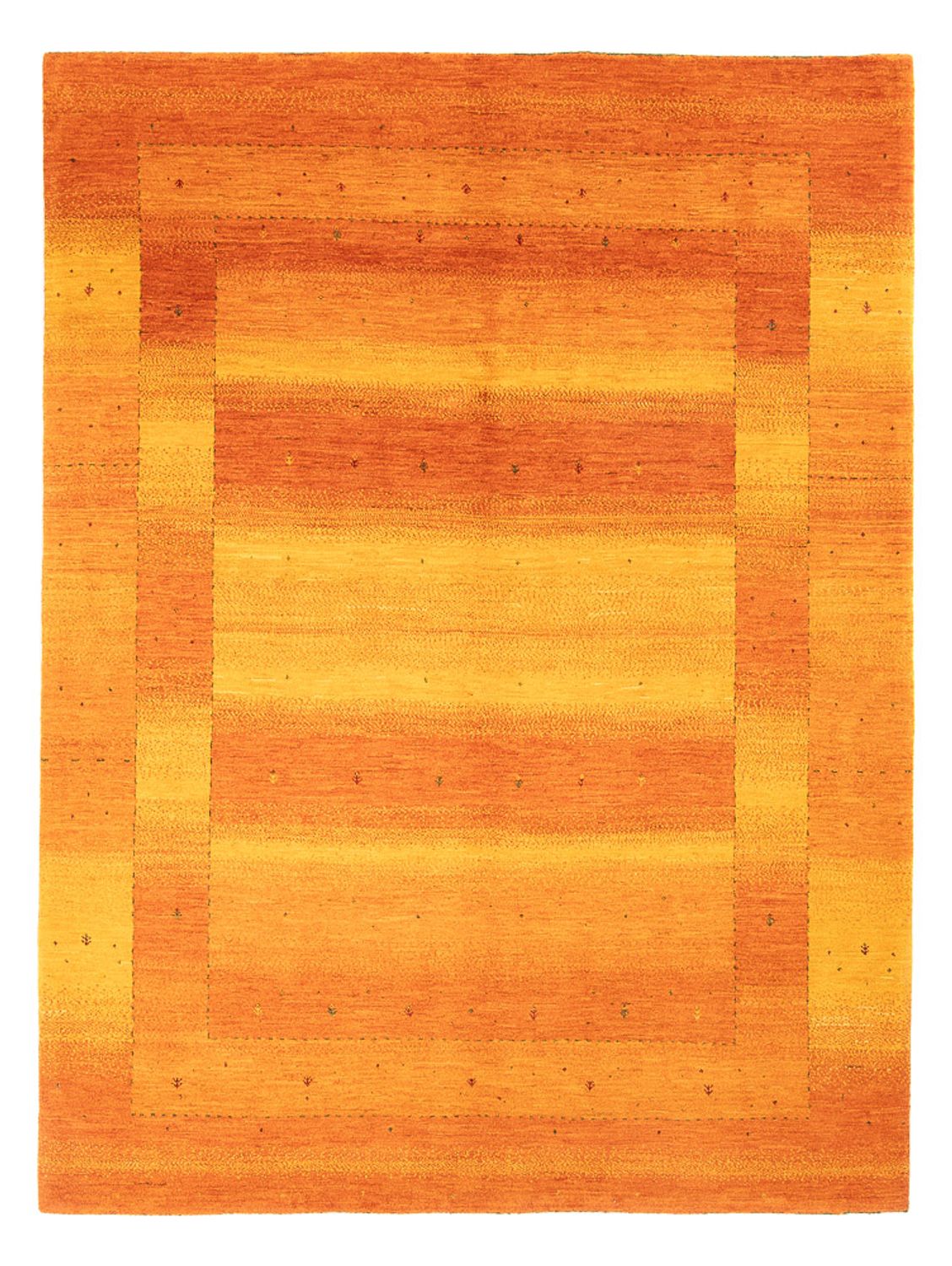 Gabbeh Rug - Loribaft Perser - 238 x 183 cm - gold