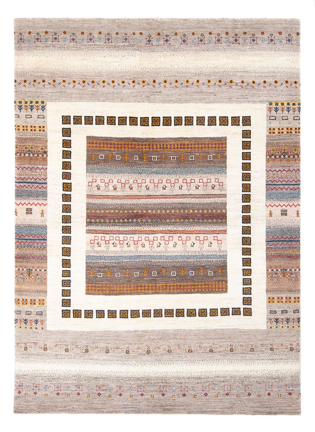 Gabbeh Rug - Loribaft Perser - 226 x 160 cm - multicolored