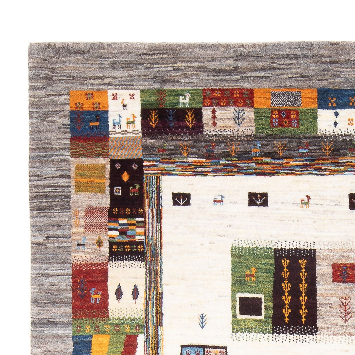 Gabbeh Rug - Loribaft Perser - 258 x 178 cm - multicolored