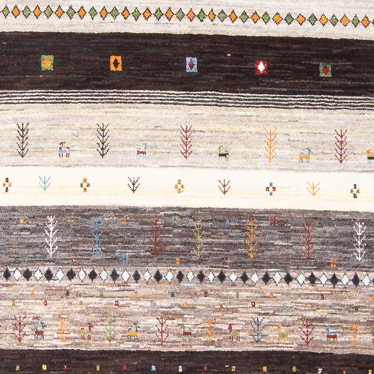 Gabbeh Rug - Loribaft Perser - 248 x 175 cm - multicolored