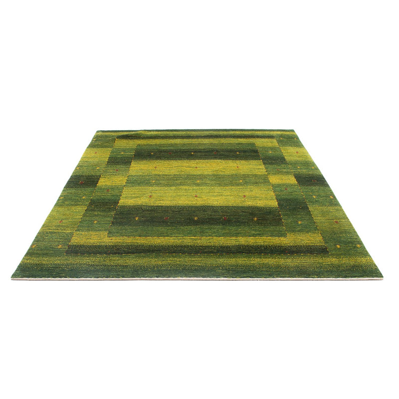 Gabbeh Rug - Loribaft Perser - 243 x 166 cm - dark green