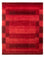 Gabbeh Rug - Loribaft Perser - 285 x 213 cm - red