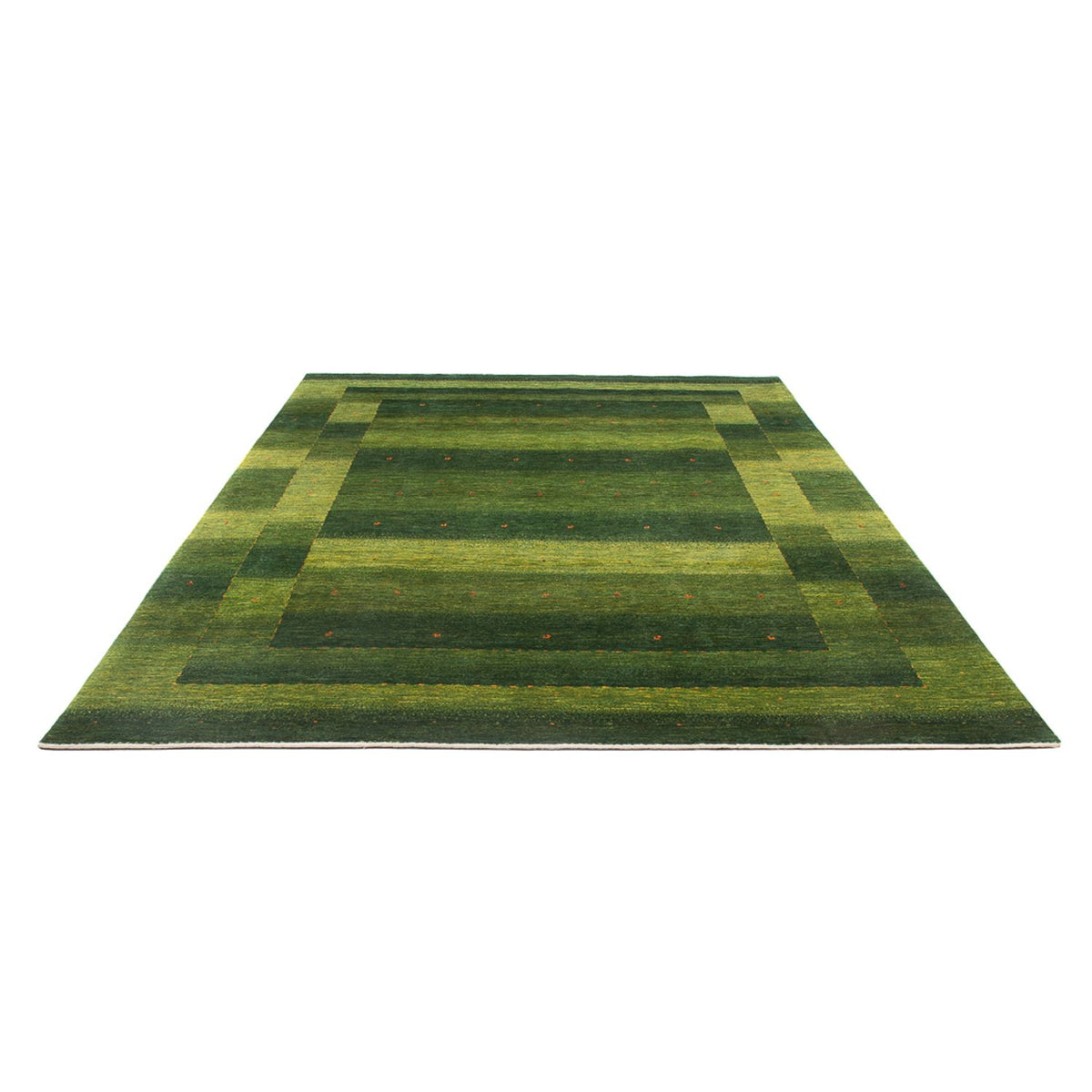 Gabbeh Rug - Loribaft Perser - 306 x 212 cm - green