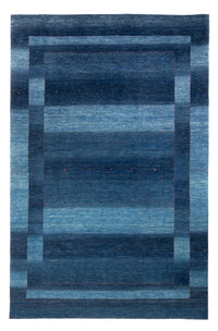 Gabbeh Rug - Loribaft Perser - 331 x 222 cm - sea blue