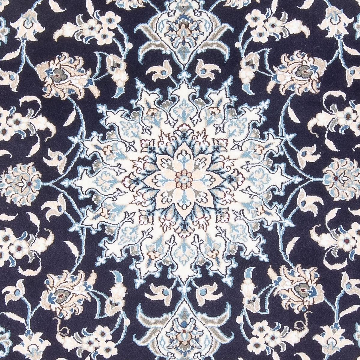 Perser Rug - Nain - Royal - 198 x 147 cm - dark blue