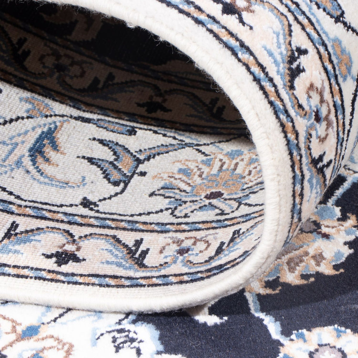 Perser Rug - Nain - Royal - 210 x 145 cm - dark blue