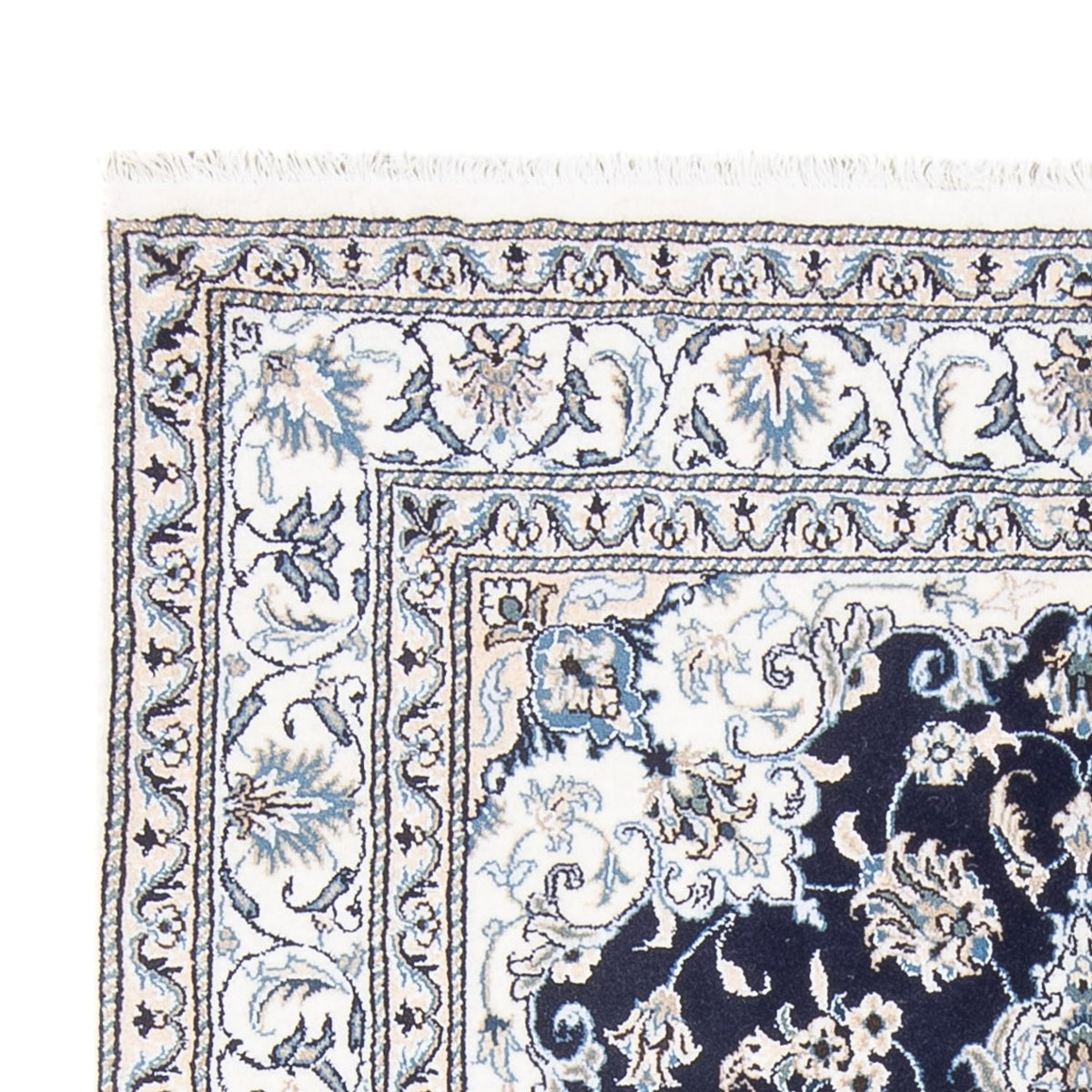 Perser Rug - Nain - Royal - 208 x 146 cm - dark blue