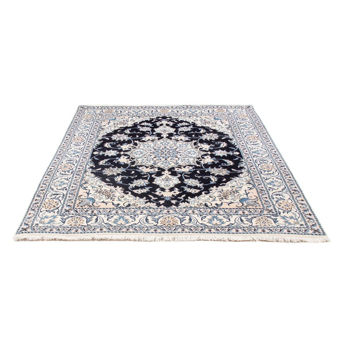 Perser Rug - Nain - Royal - 195 x 148 cm - dark blue