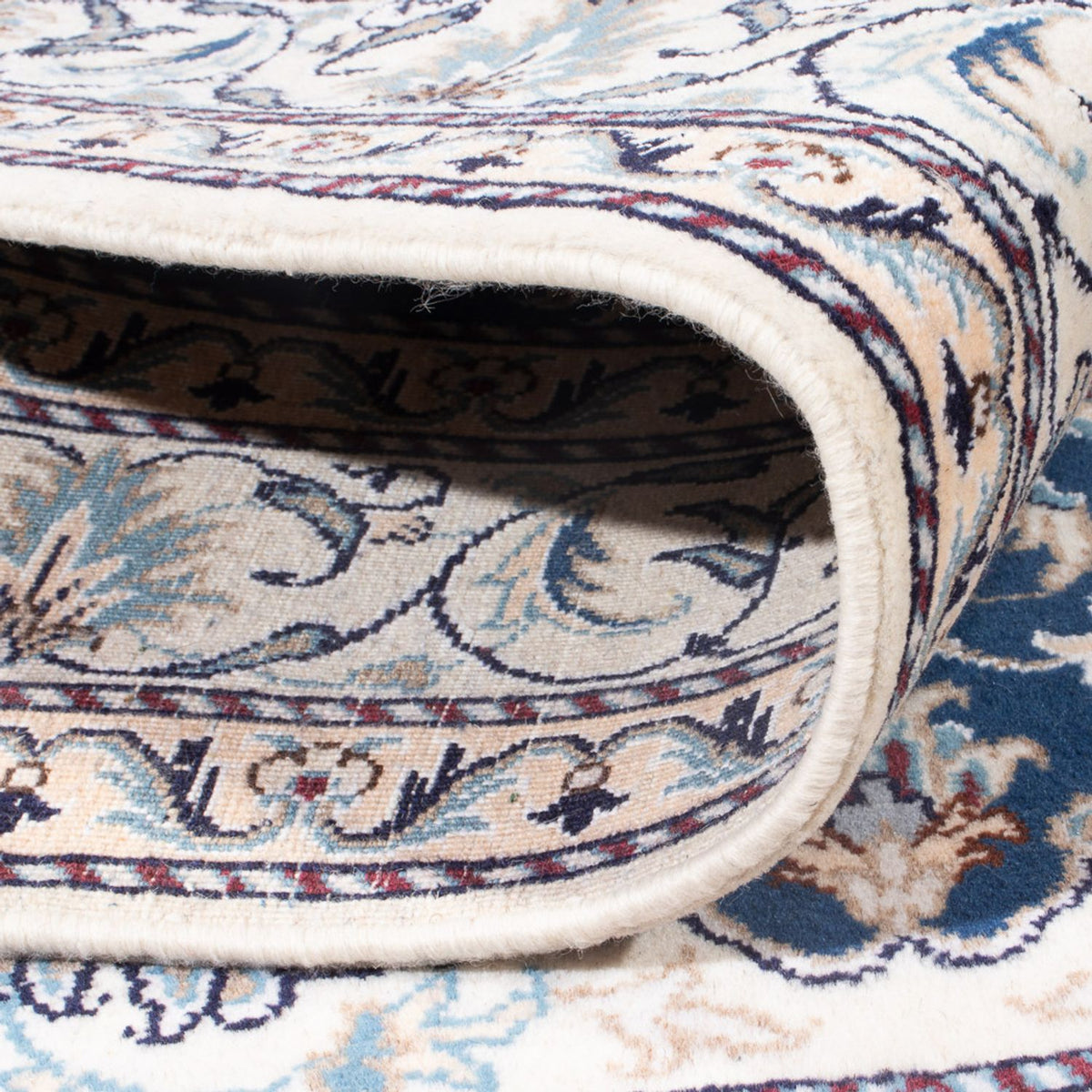 Perser Rug - Nain - Royal - 203 x 146 cm - blue