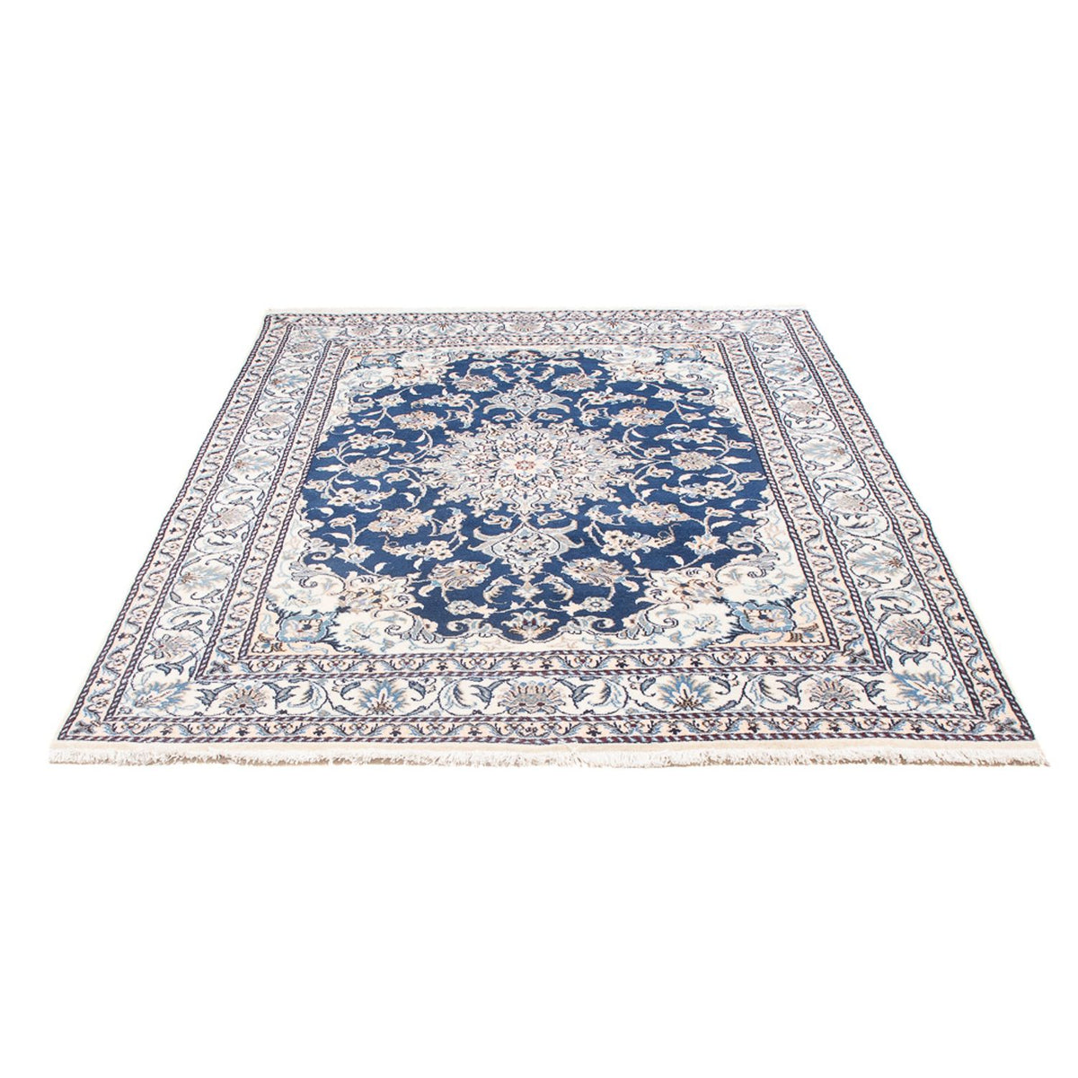 Perser Rug - Nain - Royal - 203 x 146 cm - blue